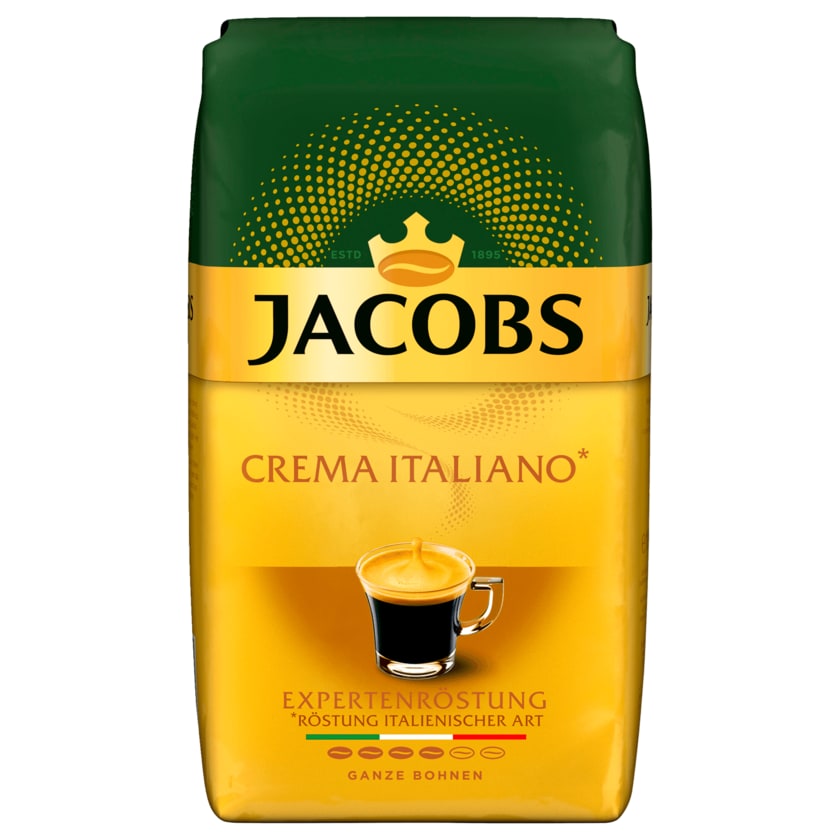 Jacobs Kaffeebohnen Expertenröstung Crema Intenso 1kg